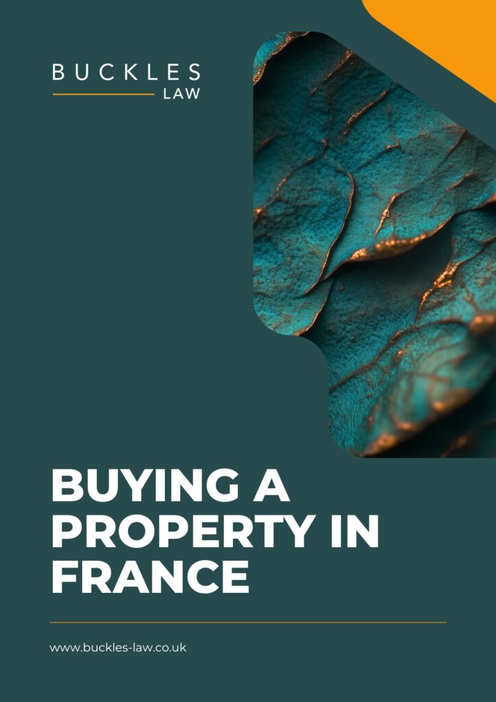 Buckles Law - Buying a property in France guide